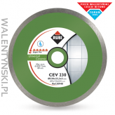 TARCZA DIAMENTOWA CEV Fi 200 / 25,4 MM, GR. 1,7 MM DO MAT. CERAMICZNYCH, GRES SZKLIWIONY PORCELANOWY ref 25913