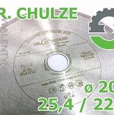 TARCZA DIAMENTOWA FL-S Fi 200 / 25.4 i 22.2 DR. SCHULZE GLAZURA CERAMIKA KAMIEŃ, FL S