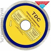TDC Fi 110 / 22,2 MM DO GLAZURY, IN CORPORE TARCZA DIAMENTOWA nr kat. 07410