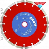 TARCZA DIAMENTOWA GROM Fi 115 /  22,2 GRANIT, MAT. TWARDE, IN CORPORE nr kat. 60010