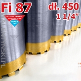 WIERTŁO DIAMENTOWE KORONOWE Fi 87 mm x 450 mm OTWORNICA KORONKA
