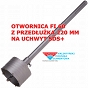 Otwornica Fi 60 z przedłużką 220 mm na SDS+