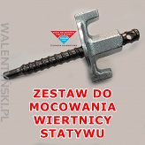 Zestaw mocujący wiertnicę statyw Nakrętka i Śruba 200 mm