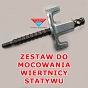 Zestaw mocujący wiertnicę statyw Nakrętka i Śruba 200 mm
