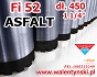WIERTŁO DIAMENTOWE KORONOWE Fi 52 mm x 450mm DO ASFALTU