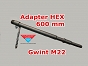 Adapter Przedłużka 600 mm HEX do Otwornicy DREL