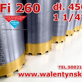 WIERTŁO DIAMENTOWE KORONOWE KORONKOWE Fi 260 mm x 450 mm WIERTNICA HILTI