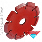 Głowica WINKLER Fi 125 /  22,2 MM SPECJALNA, SZLIFUJĄCA DO OBRÓBKI MATERIAŁÓW TRĄCYCH, IN CORPORE